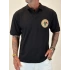 Rose Polo Yaka T-shirt Siyah