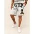 Street Style Spor Şort Gri