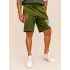 Street Style Spor Şort Yeşil