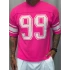 Triko American T-Shirt Pembe