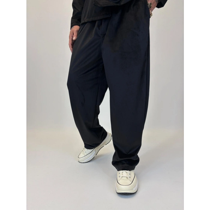 Velvet Kadife Takım Siyah