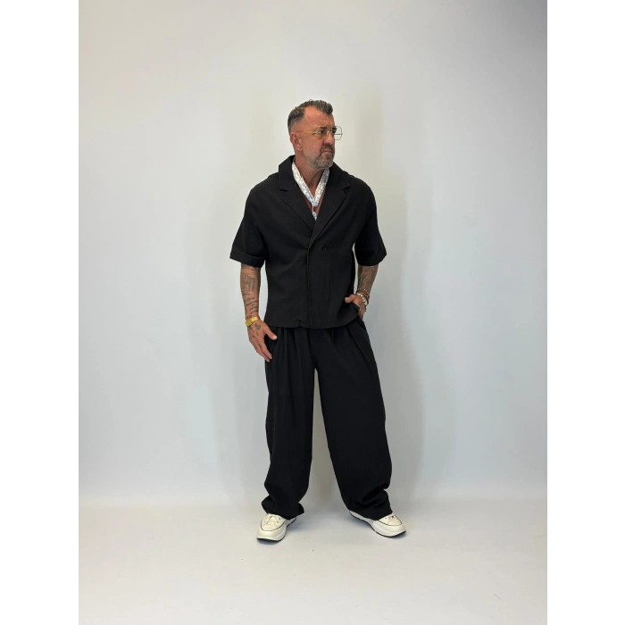 İnce Multi Krep Takım Siyah