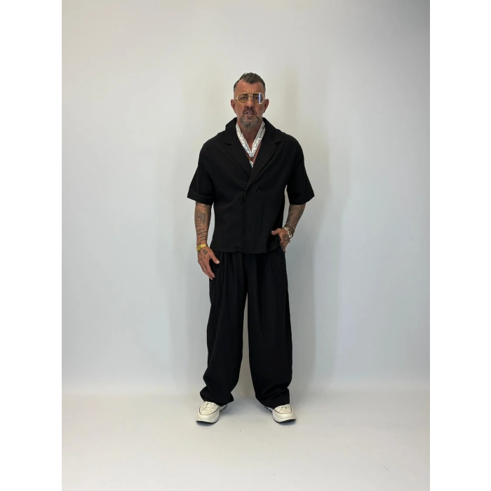 İnce Multi Krep Takım Siyah