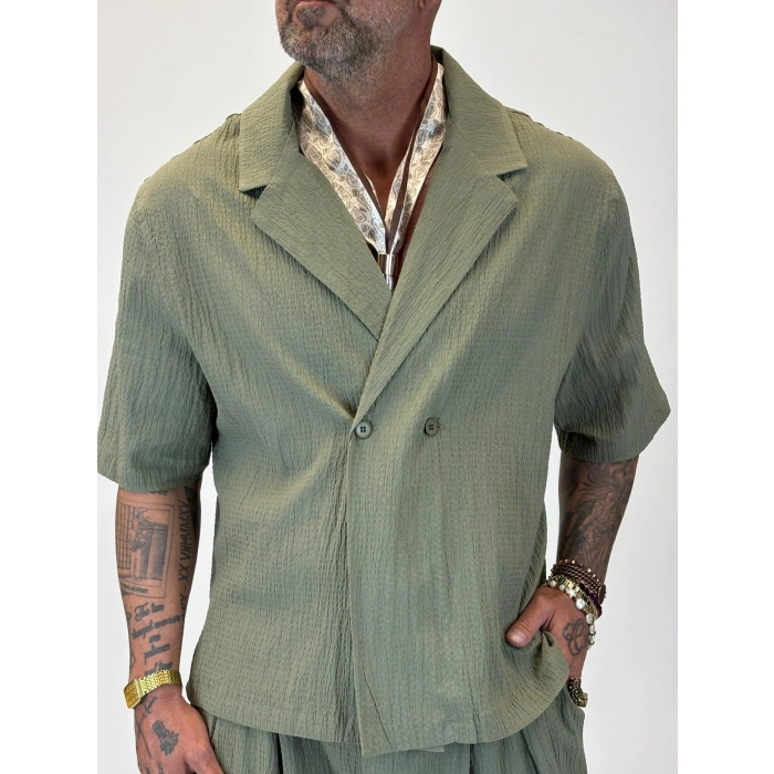 İnce Multi Krep Takım Haki