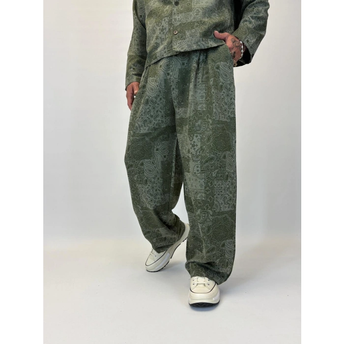 Shawl Patern Takım Haki