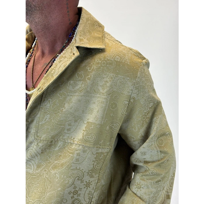 Shawl Patern Takım Hardal