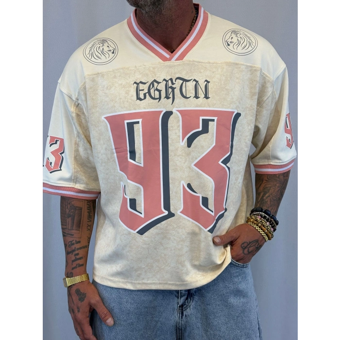 Amerikan Top T-Shirt Bej