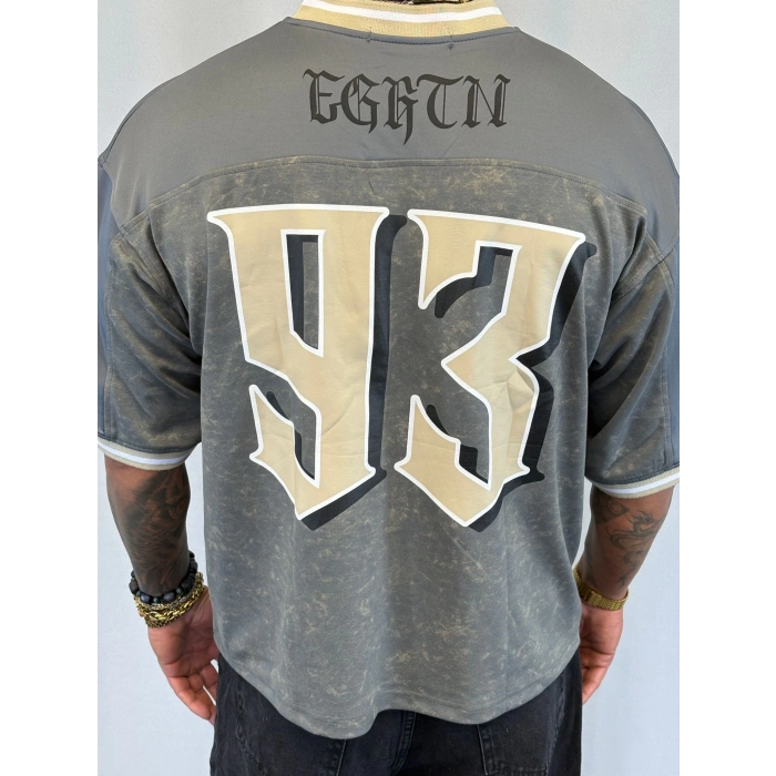 Amerikan Top T-Shirt Gri