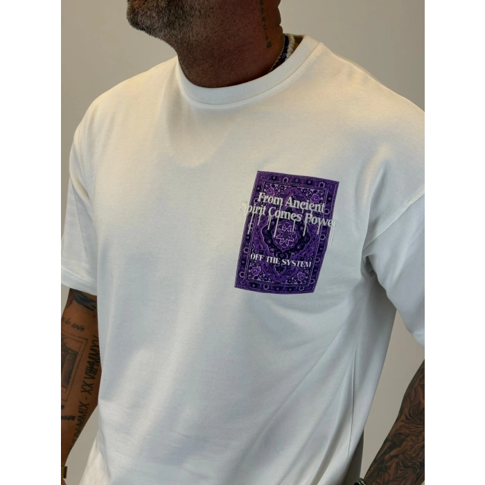 Antik Tiger T-shirt Beyaz