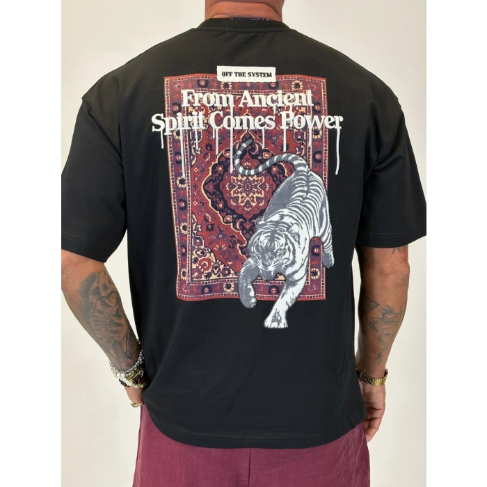 Antik Tiger T-shirt Siyah