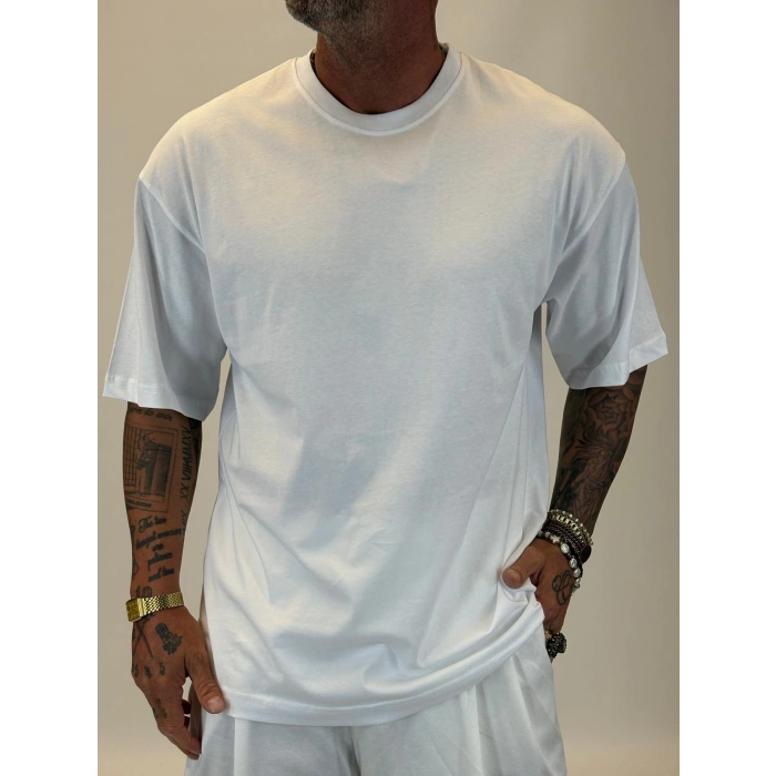 Basic Oversize T-shirt Beyaz