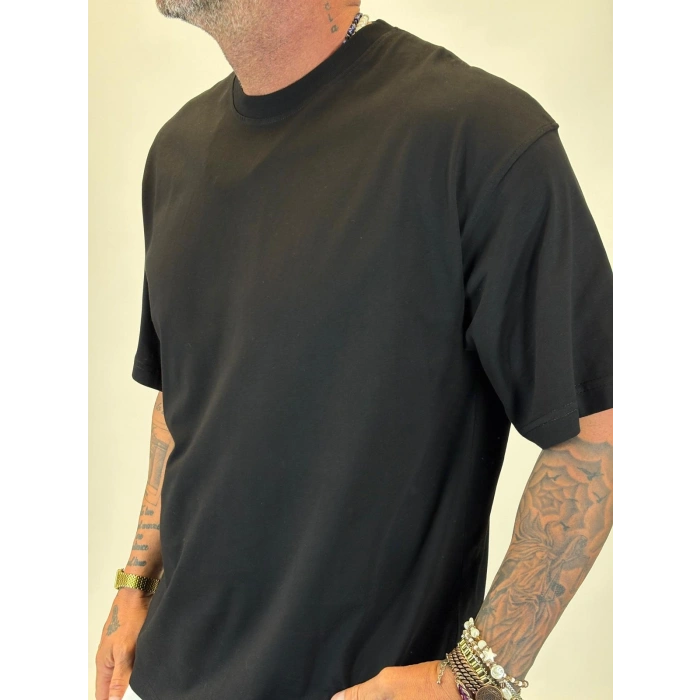 Basic Oversize T-shirt Siyah