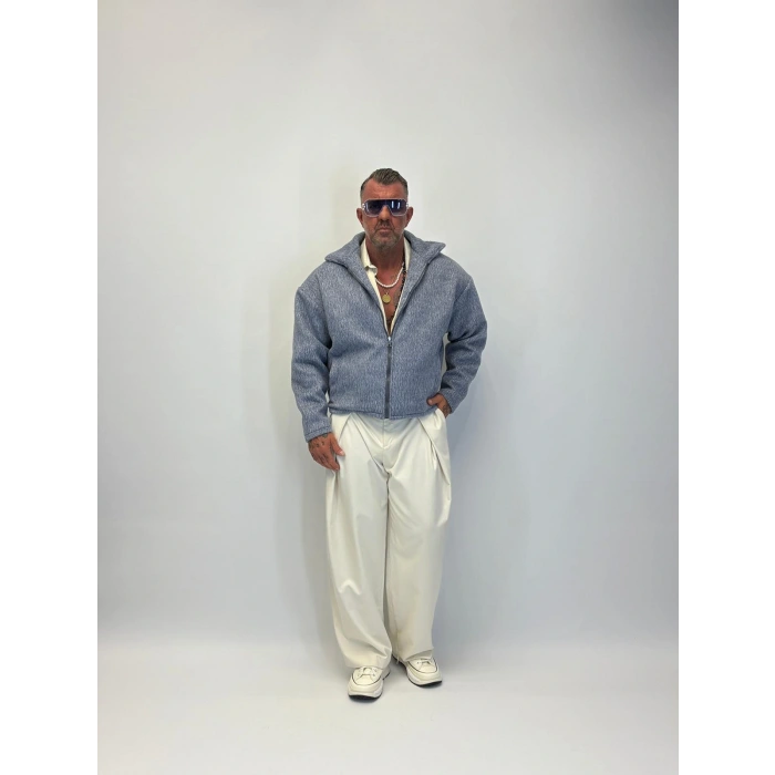 CAPO Kürklü Mont Gri