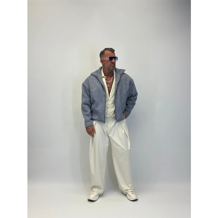 CAPO Kürklü Mont Gri