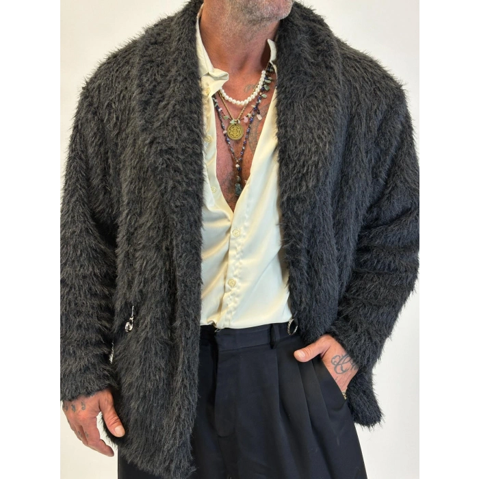 CAPO Tokalı Kaban Siyah