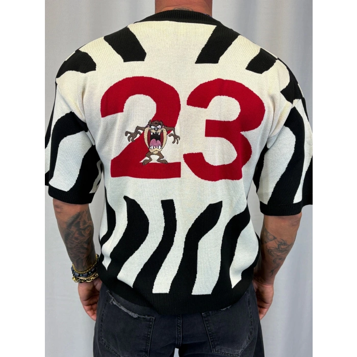 Cartoon T-Shirt Beyaz