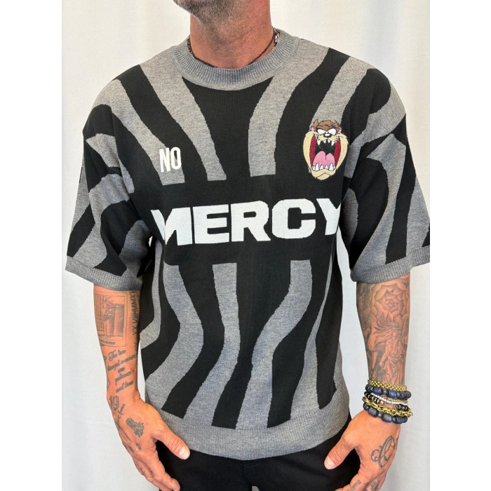 Cartoon Triko T-Shirt Gri