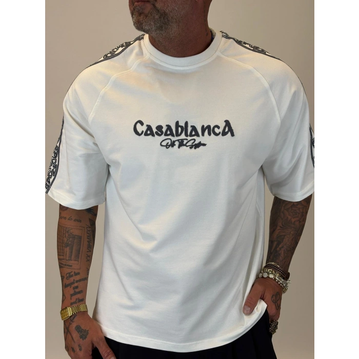Casablanca Szn T-shirt Beyaz