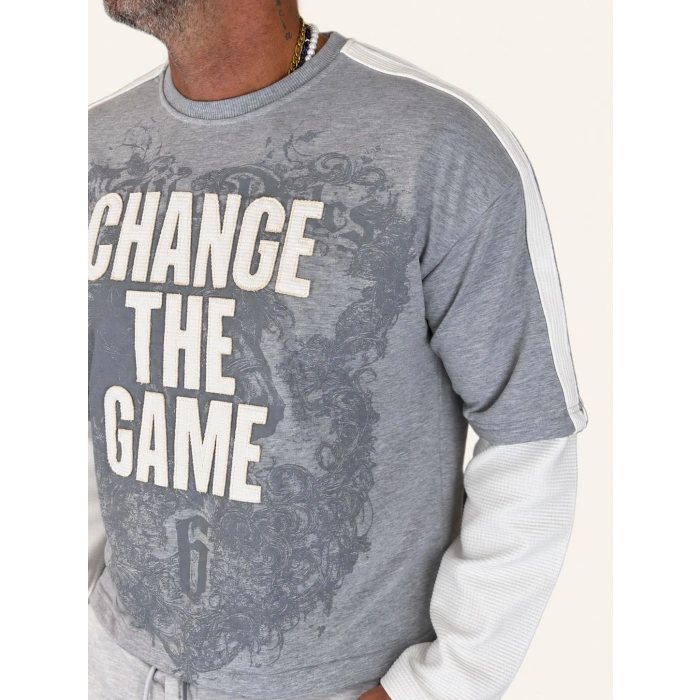 To Change Sweatshirt Gri