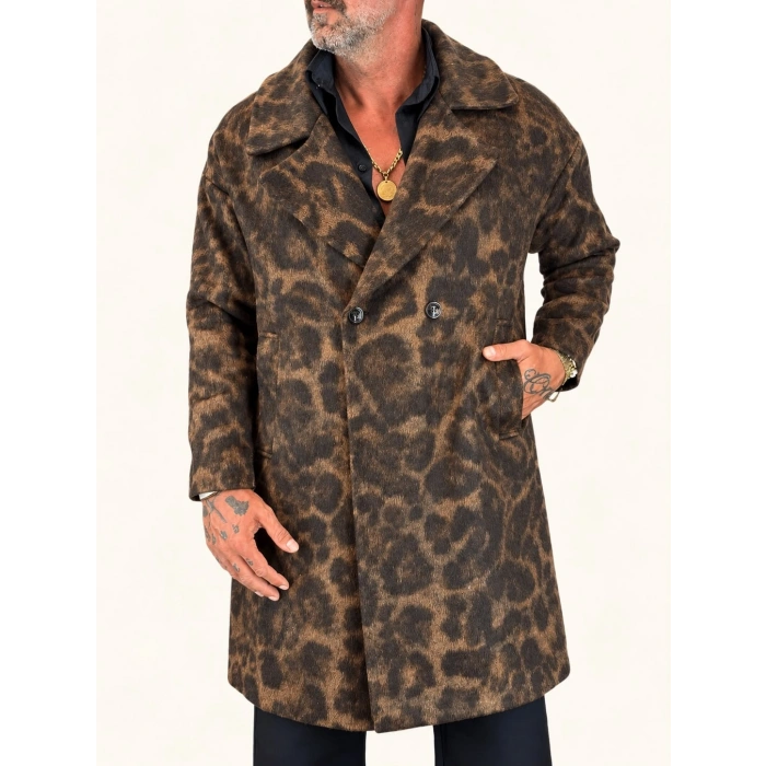 Leopar Kaşe Kaban