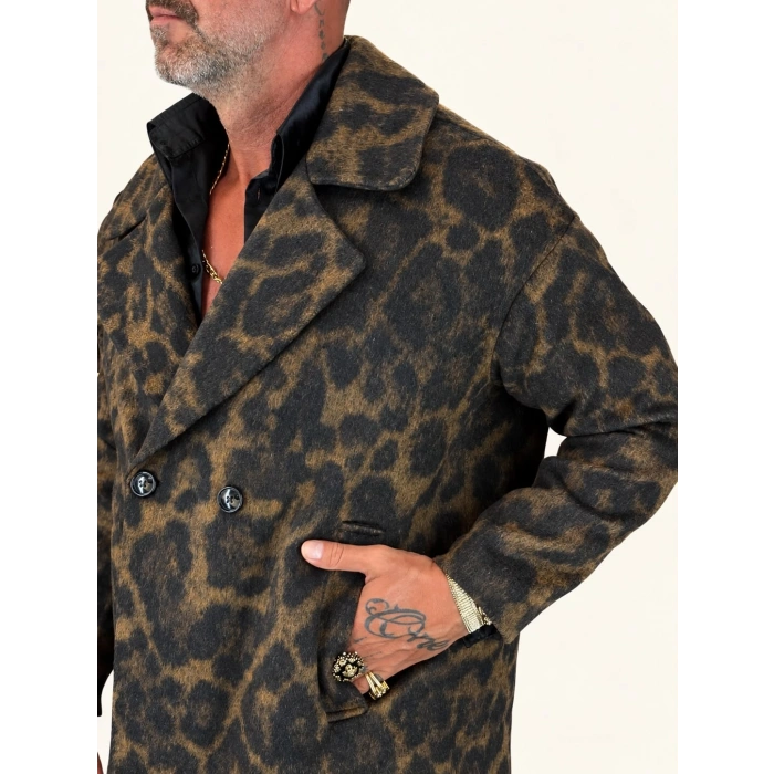 Leopar Kaşe Kaban