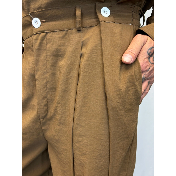 Modal 3 Düğmeli Takım Kahve