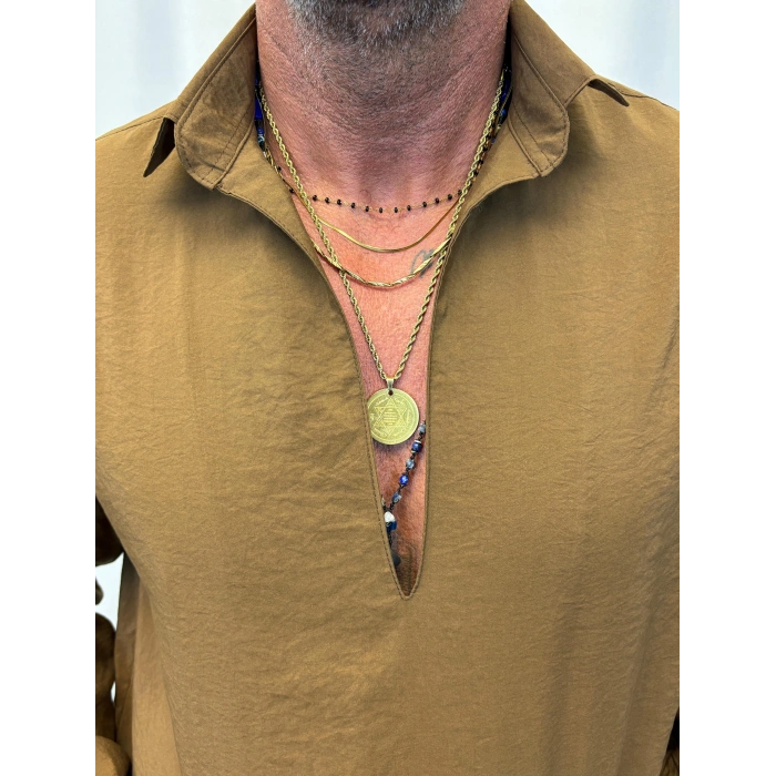 Modal 3 Düğmeli Takım Kahve