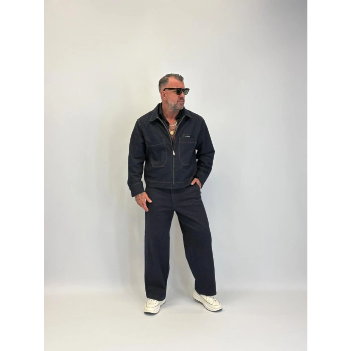 Organic Cotton Likralı Takım Lacivert