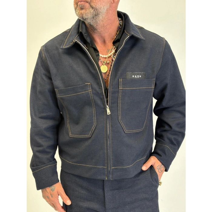 Organic Cotton Likralı Takım Lacivert