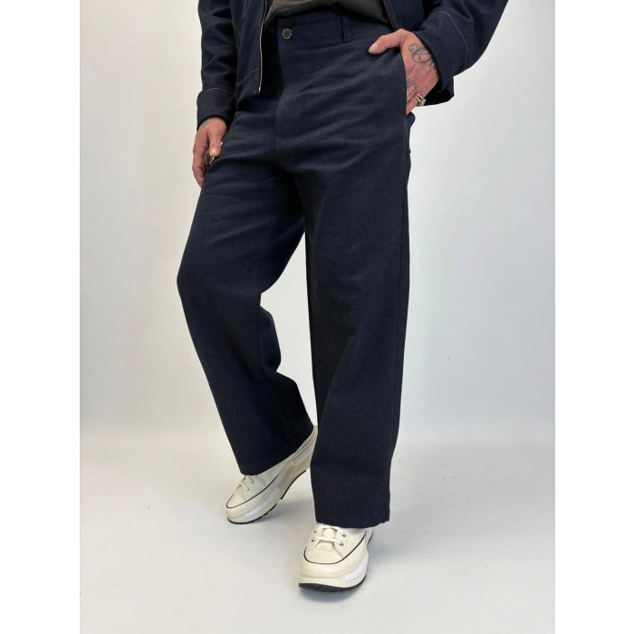 Organic Cotton Likralı Takım Lacivert