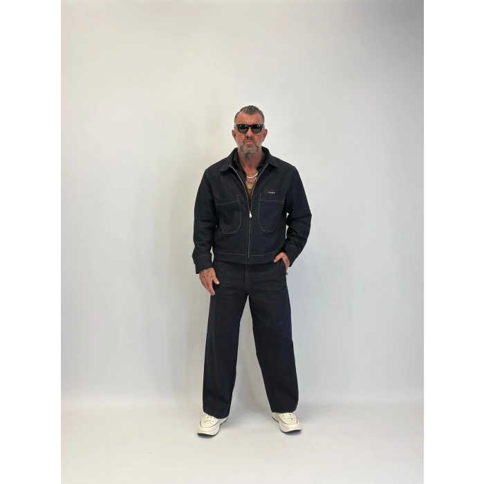 Organic Cotton Likralı Takım Lacivert