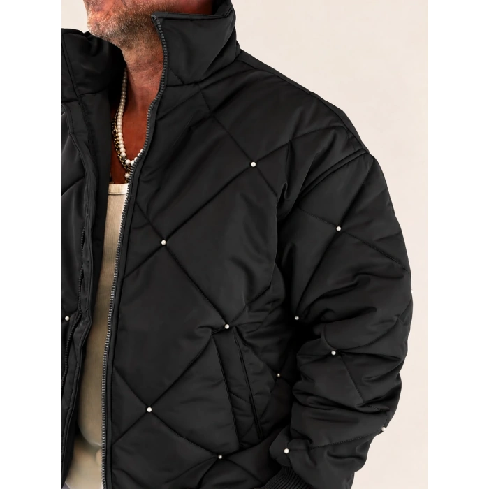 Pearl Puffer Mont Siyah