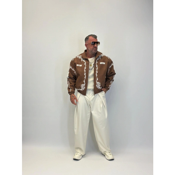 Petek Effect Süzeneli Pu Deri Mont Taba