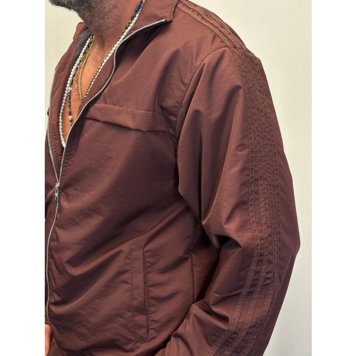 Powder Şerit Detaylı Takım Acı Kahve