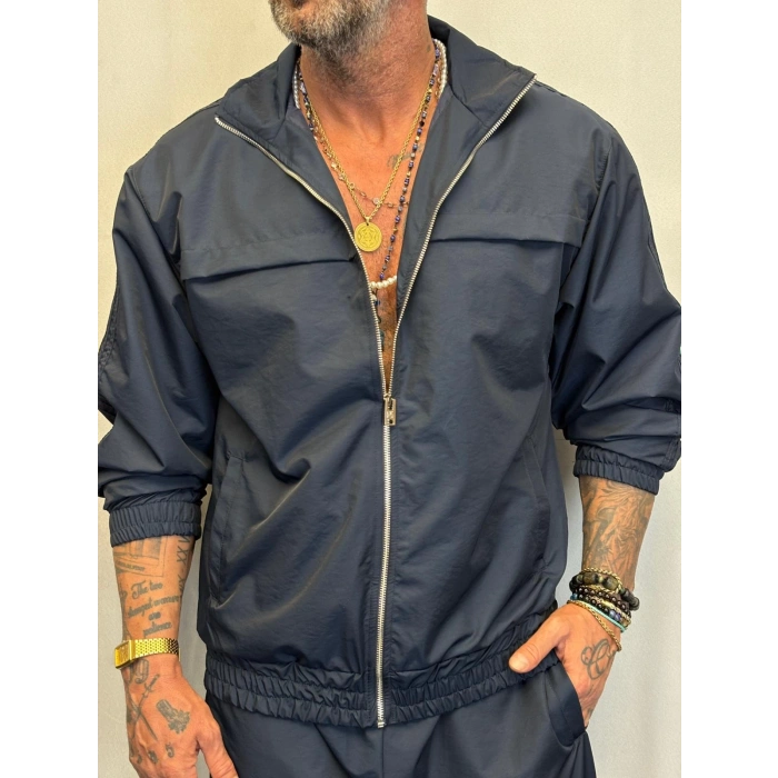 Powder Şerit Detaylı Takım Lacivert