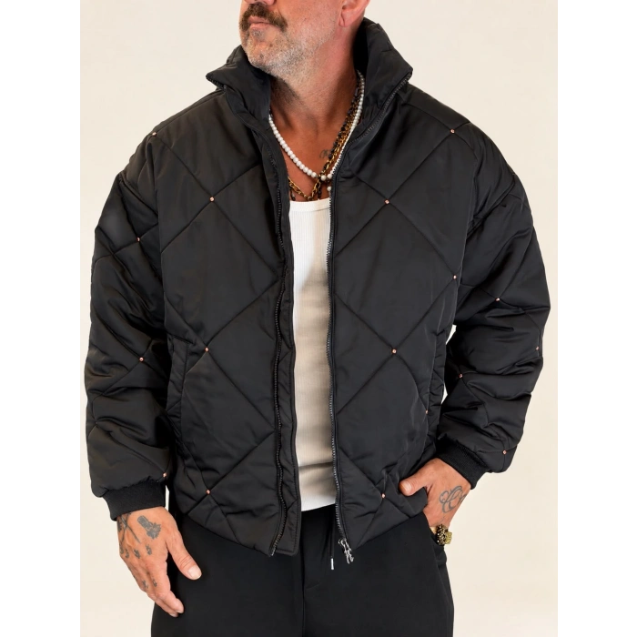 Red Diamond Puffer Mont Siyah