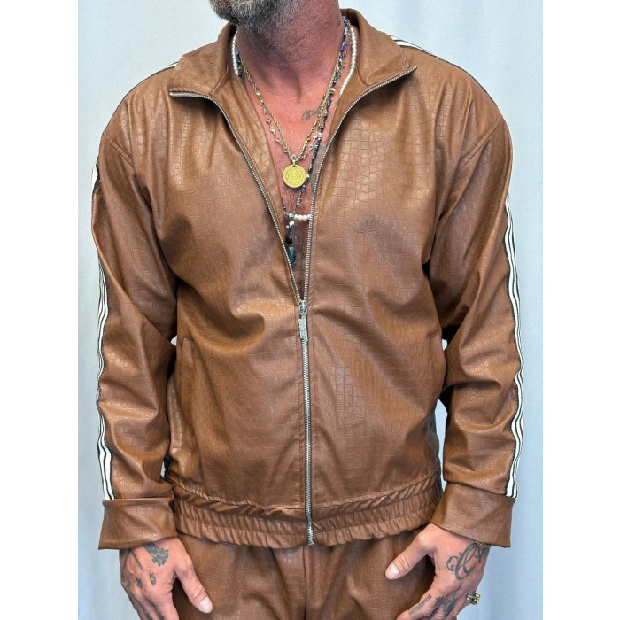 Snake Leather Takım Taba