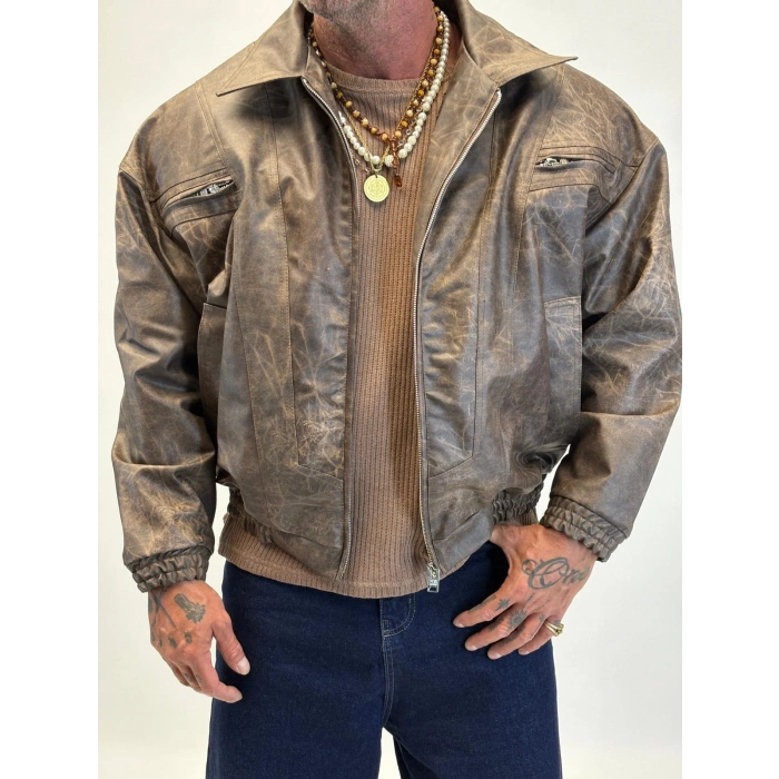 Special-3 Washing Effect Pu Deri Mont Taba