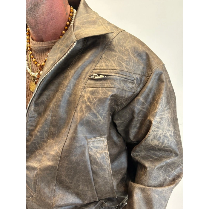 Special-3 Washing Effect Pu Deri Mont Taba