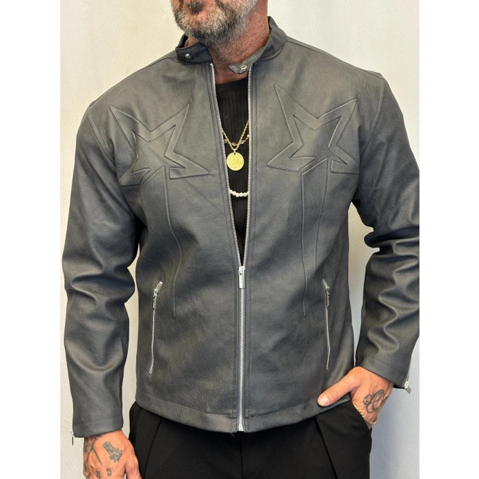 Star Pu Deri Slim Mont Gri