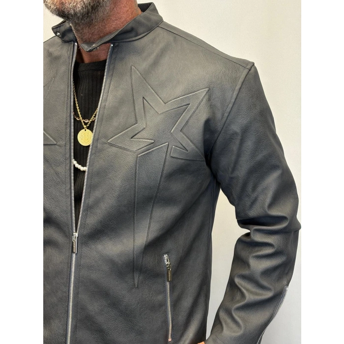 Star Pu Deri Slim Mont Gri