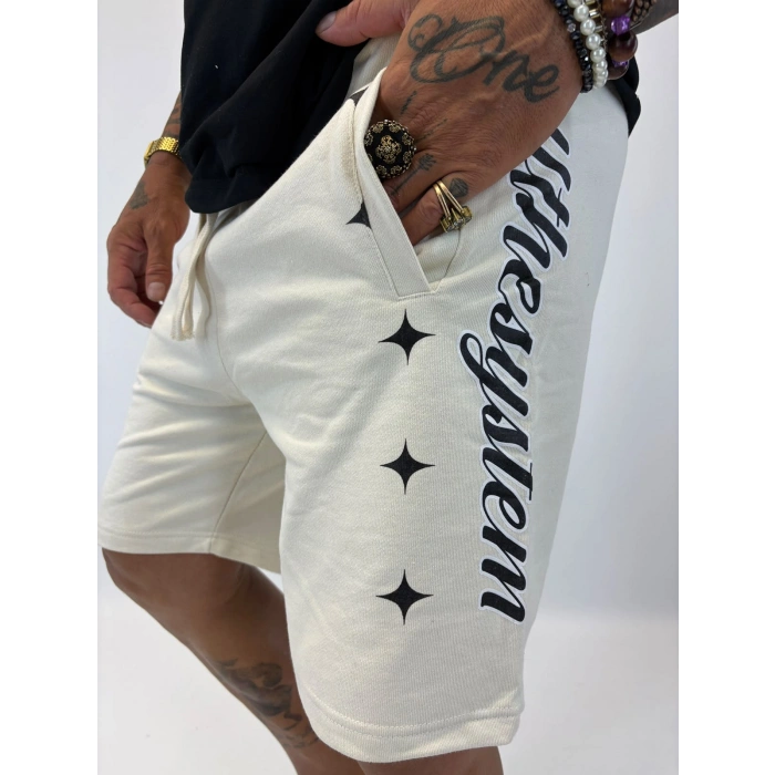 Stars Off Shorts Beyaz