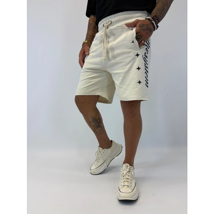 Stars Off Shorts Beyaz