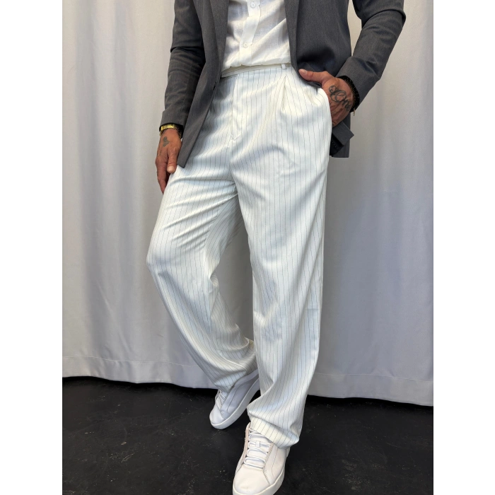 Tek Düğme Takım Elbise Gri