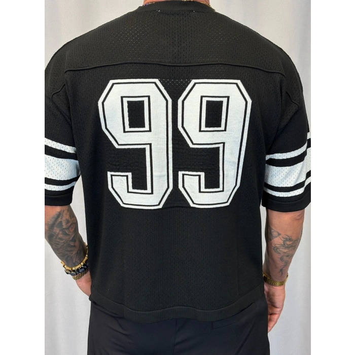 Triko American T-Shirt Siyah