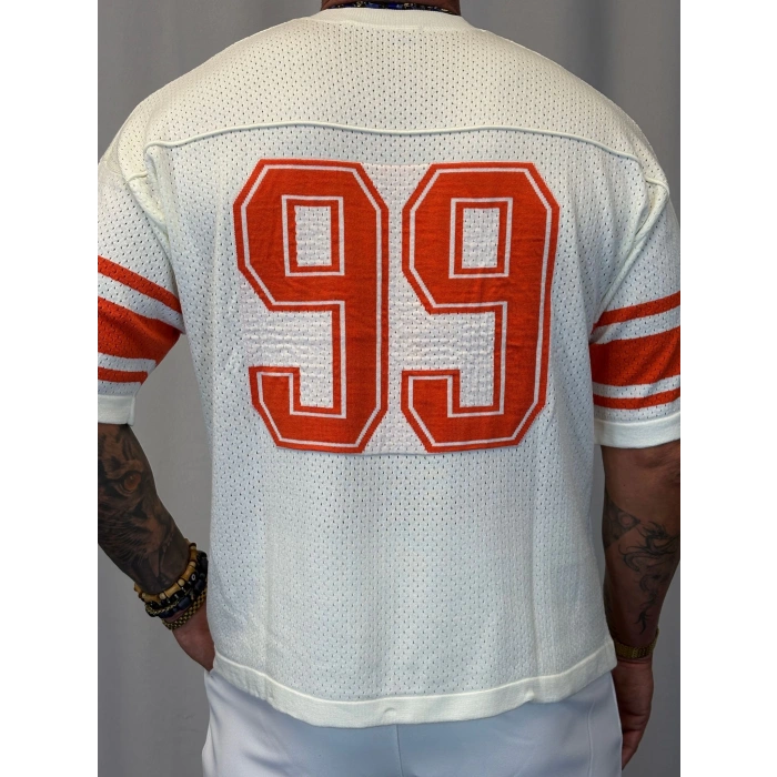 Triko American T-Shirt Turuncu