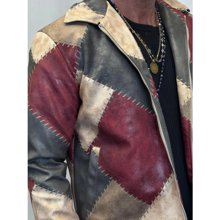 Vinge Vintage Pu Deri Mont Bordo