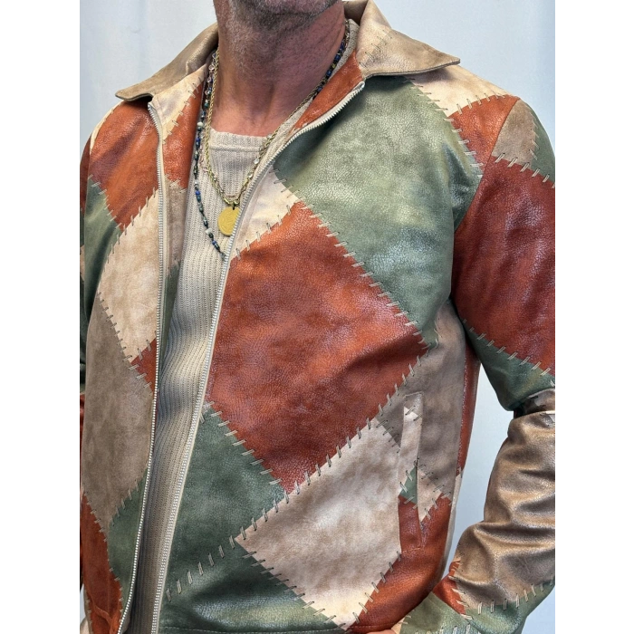 Vinge Vintage Pu Deri Mont Turuncu