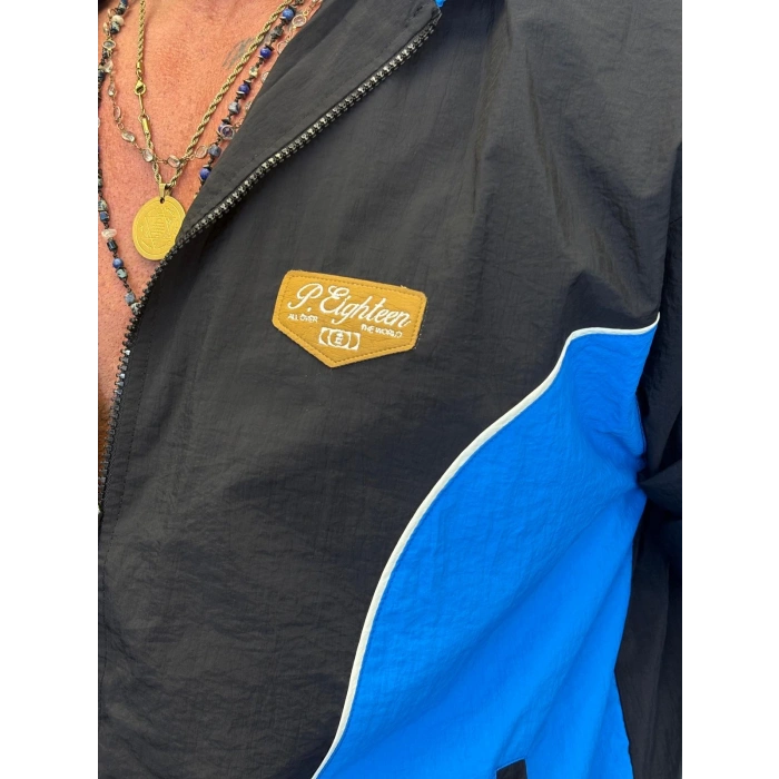 Vintage Crinkle Takım Siyah