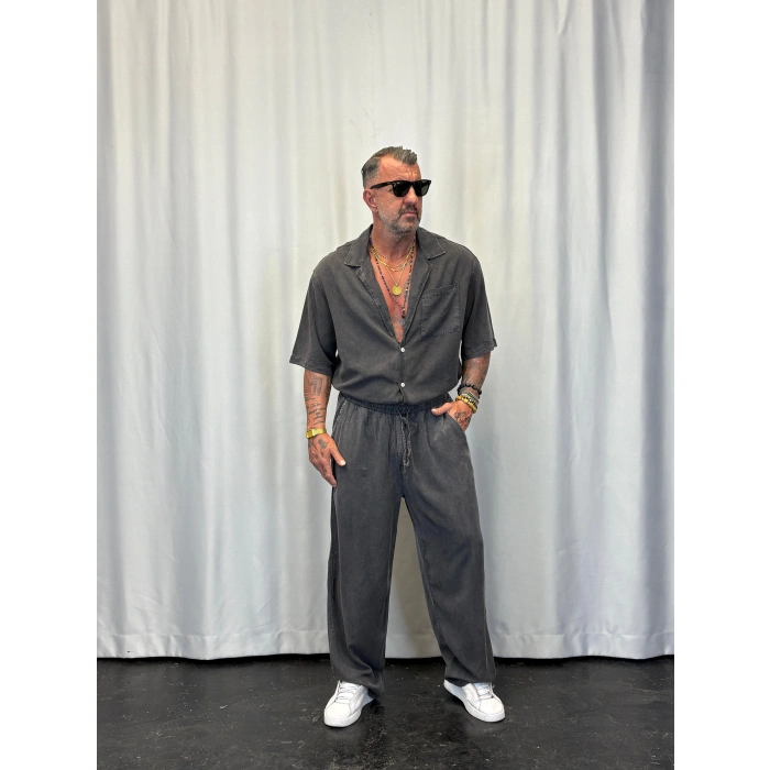 Yıkamalı Tensel Takım Füme